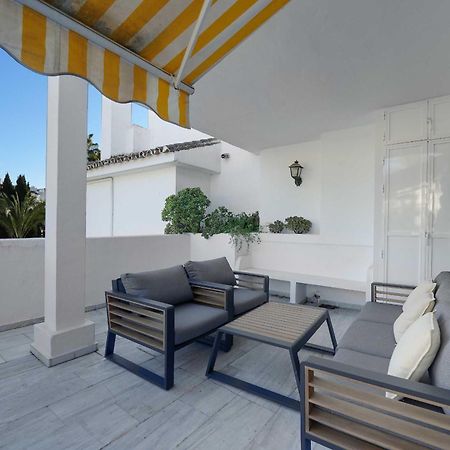 1104 First Line Beach Apartment Golden Beach Pool Marbella Kültér fotó